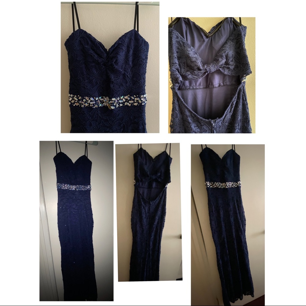 windsor blue mermaid dress